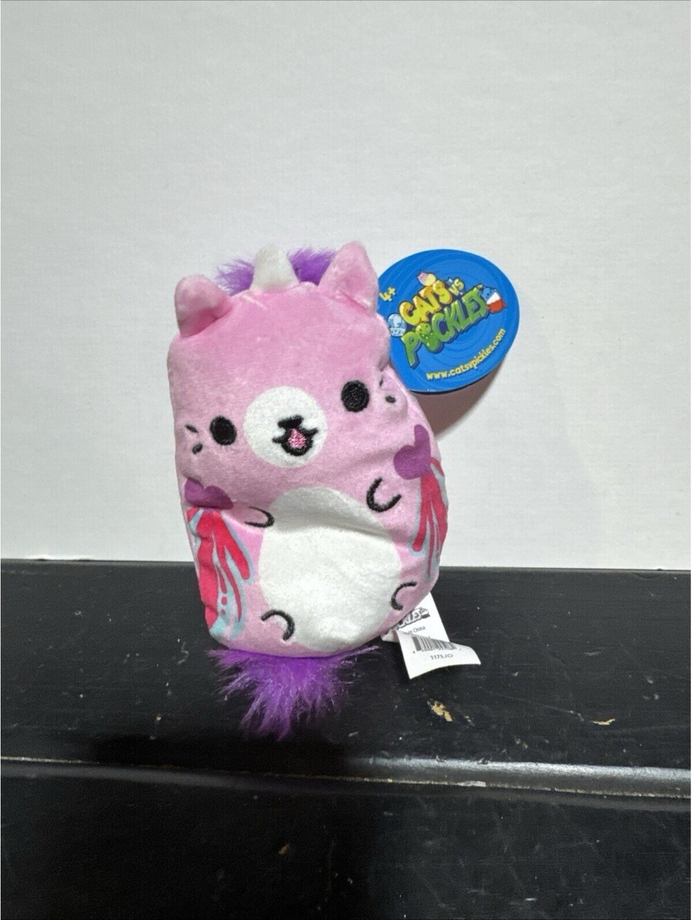 CATS vs PICKLES TWINKLE STARLIGHT #164 Unicat Bean Bag Plush 4" NEW WITH TAG